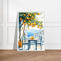 Amalfi Coast Lemon Tree Wall Art - Vibrantwalls