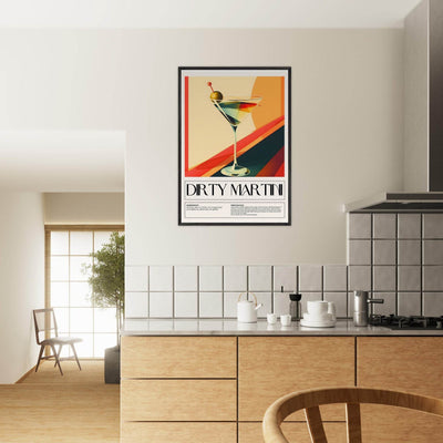 Abstract Dirty Martini - Vibrantwalls