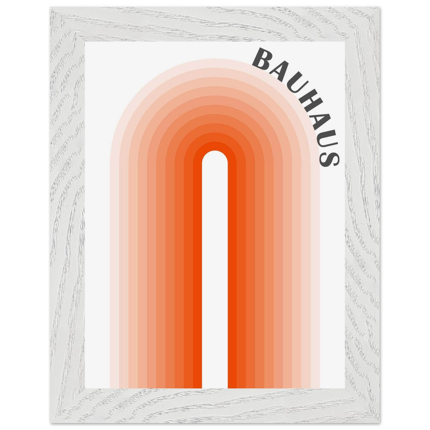 Bauhaus-Style Gradient Arch - Vibrantwalls