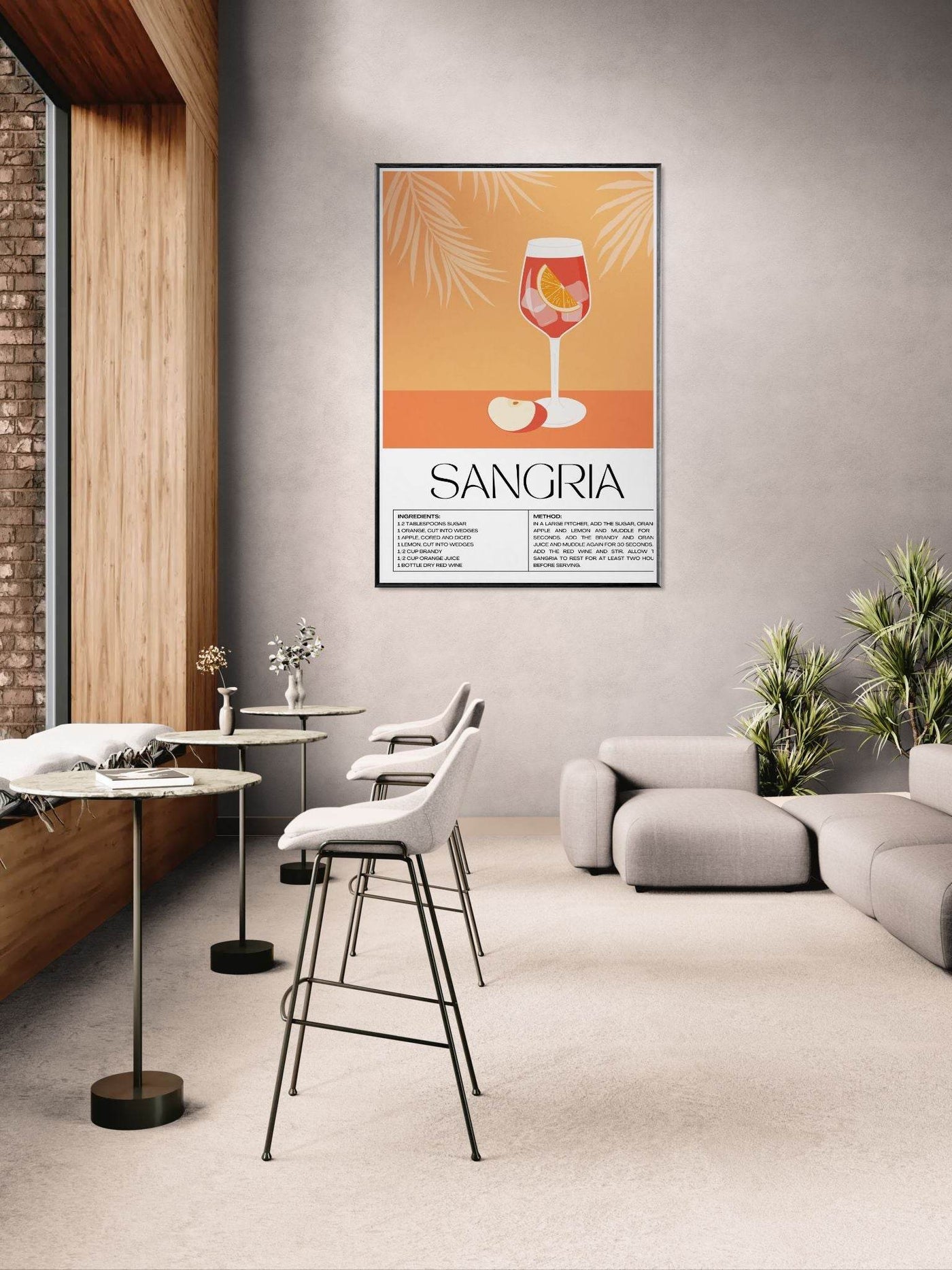 Sangria Cocktail Recipe - Vibrantwalls