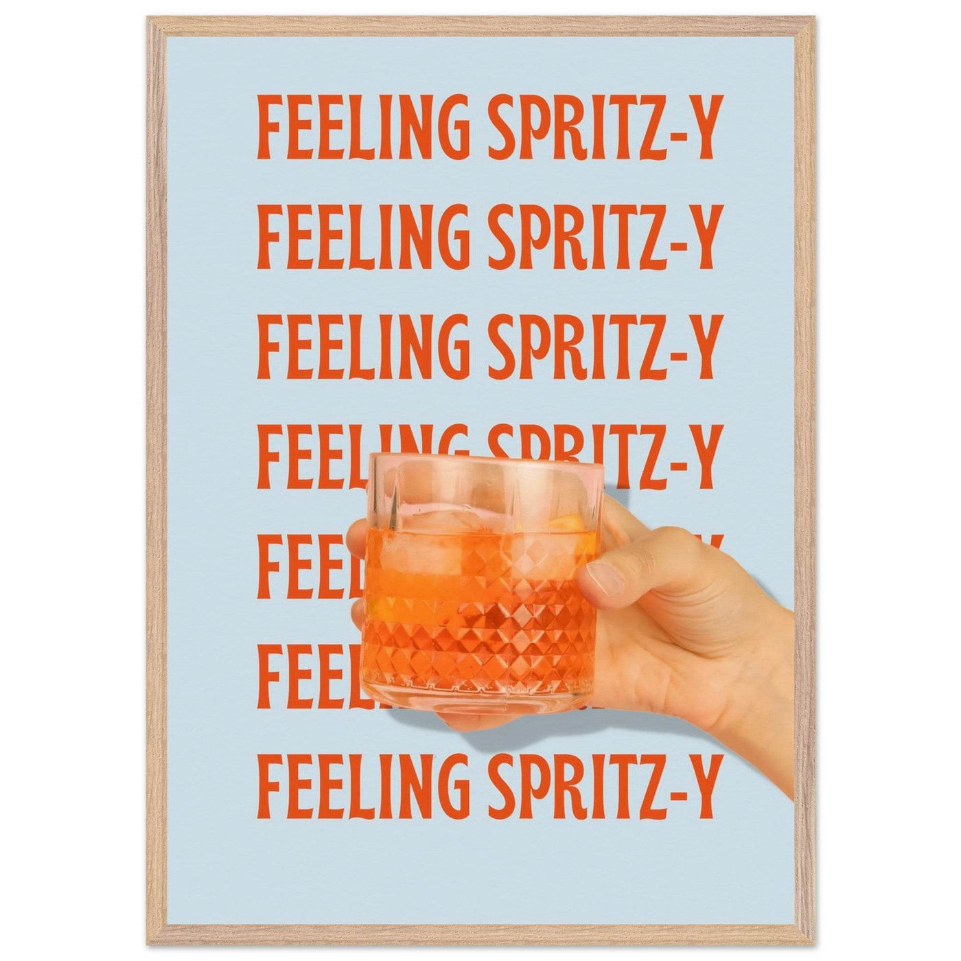 Feeling Spritz-y Fun Bar Quote - Vibrantwalls