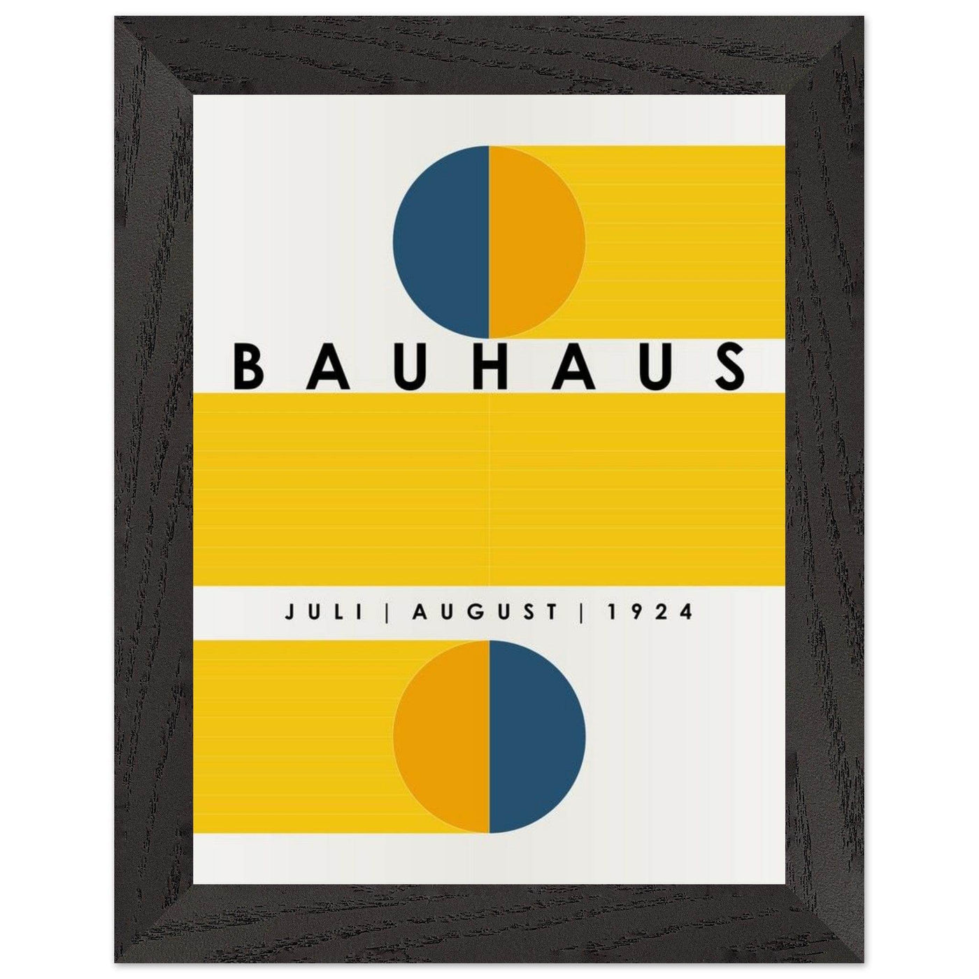 Bauhaus Blue Tunnel Geometric - Vibrantwalls
