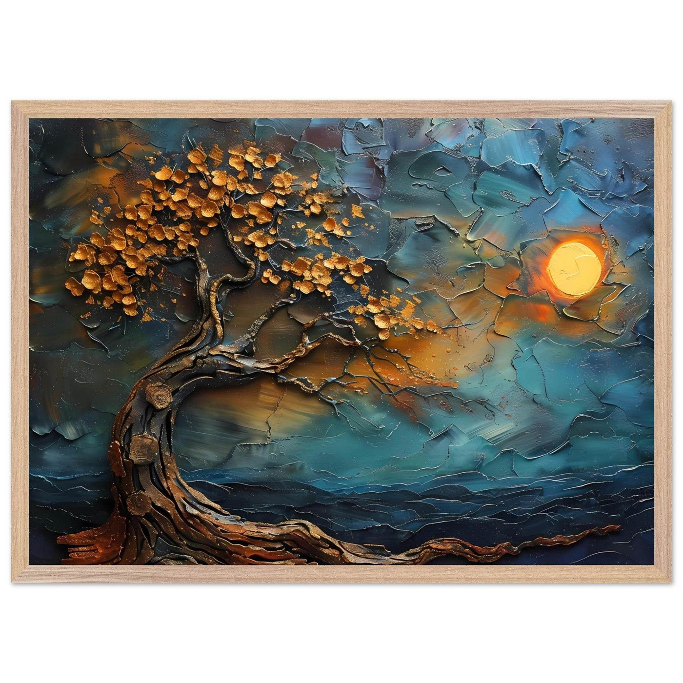 Golden Tree of Life - Vibrantwalls