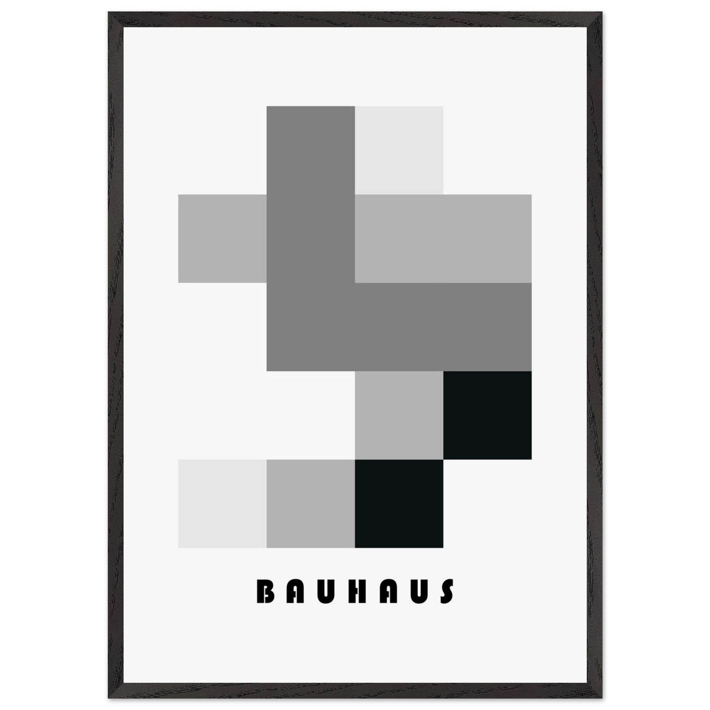 Bauhaus-Style Abstract Geometric - Vibrantwalls