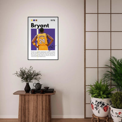 Kobe Bryant Mamba Mentality Lakers Framed Poster Vibrantwalls