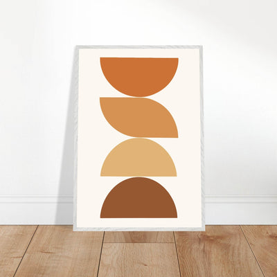 Abstract Desert Landscape Boho Sunset View - Vibrantwalls