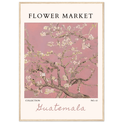 Pink Blossom Nature Framed Poster – Serene Floral Art Print | Ready-to-Hang in Multiple Sizes & Frame Finishes - Vibrantwalls
