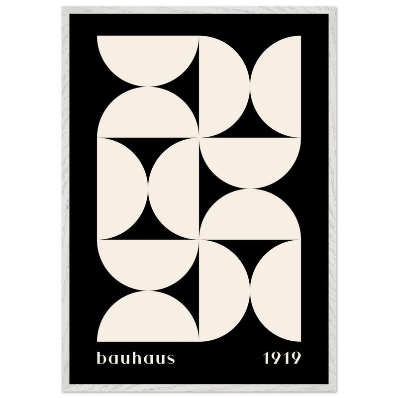 Bauhaus 1919 Geometric Abstract Movement Style Design Wall Art - Vibrantwalls
