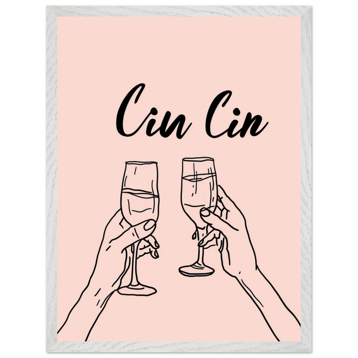 Cin Cin Toast Art Print - Vibrantwalls