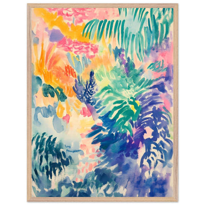 Abstract Floral - Vibrantwalls