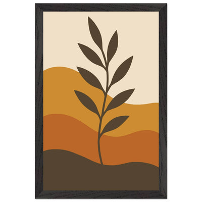 Minimalist Desert Bloom - Vibrantwalls