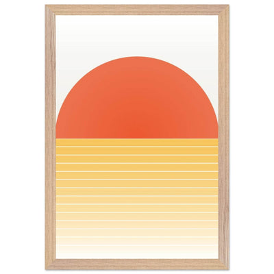Bauhaus Sunset 1923 - Vibrantwalls