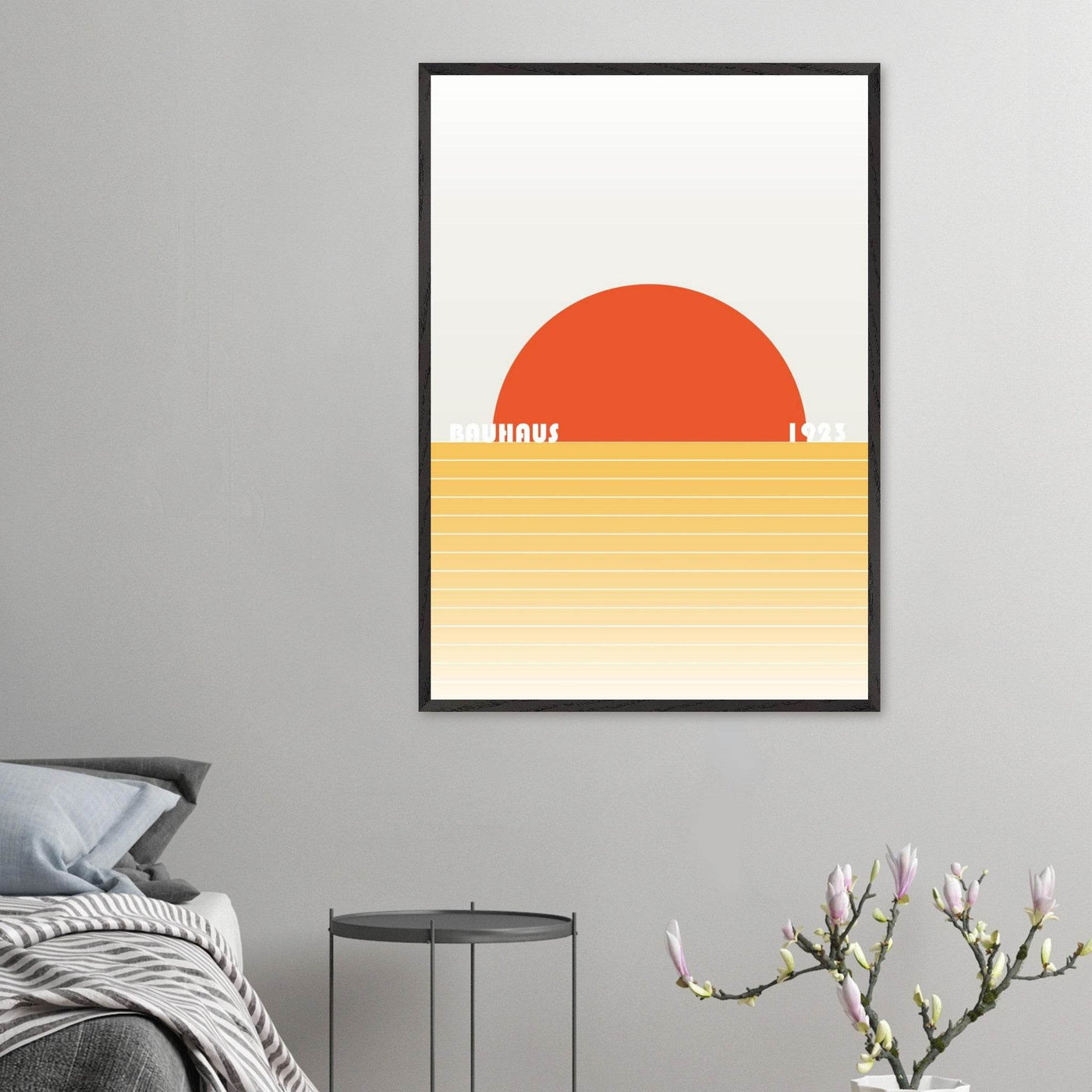 Bauhaus Sunset Abstraction - Vibrantwalls