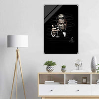 Gatsby Toast Acrylic Print – Iconic Sketch Art, Vibrant & Durable Wall Decor in Various Sizes - Vibrantwalls