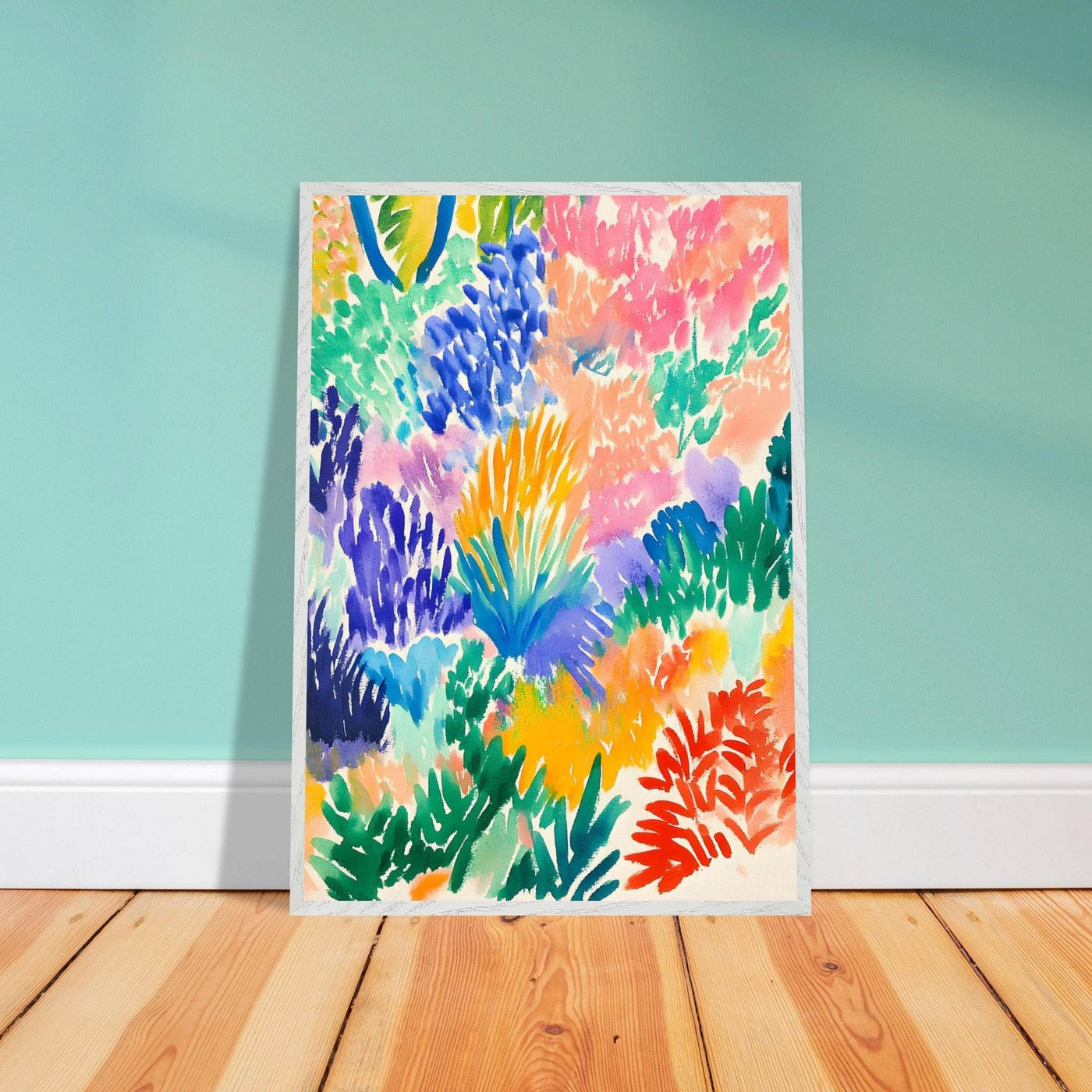 Matisse-Abstract Floral - Vibrantwalls