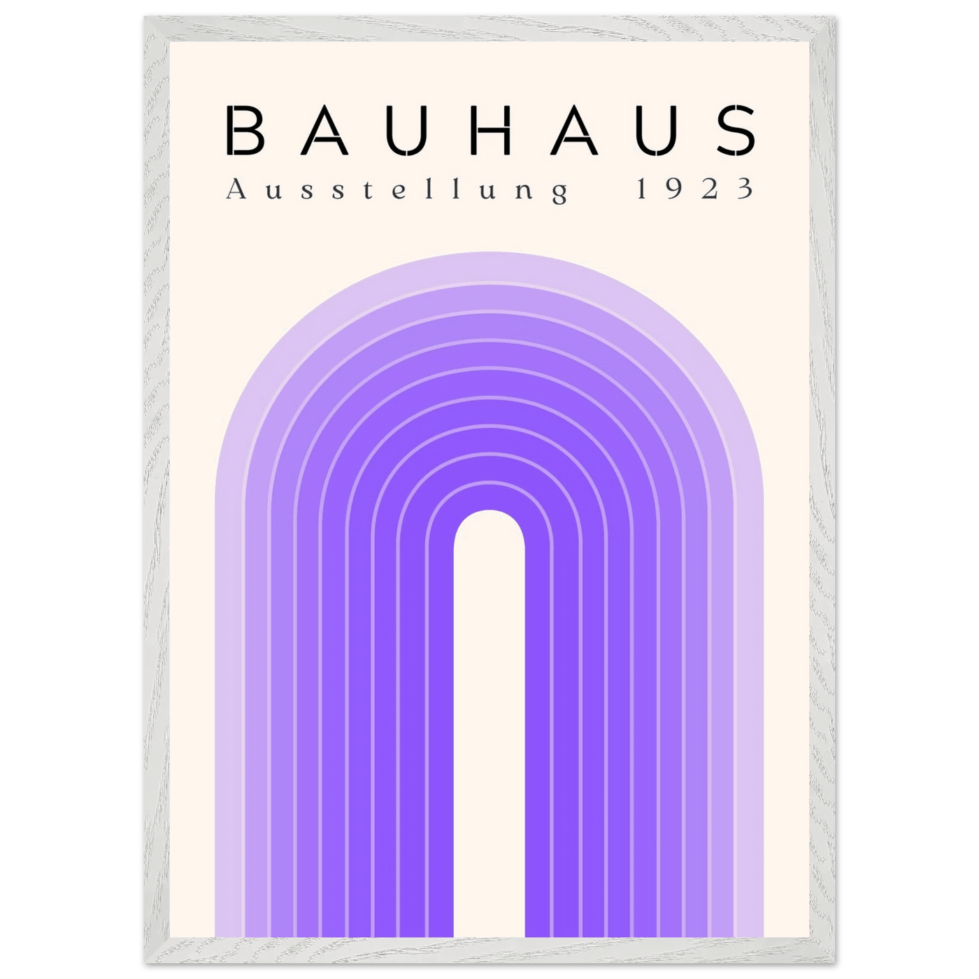 Bauhaus Ausstellung 1923 Violet - Vibrantwalls