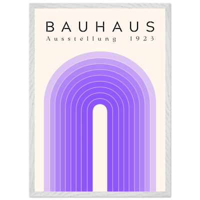Bauhaus Ausstellung 1923 Violet - Vibrantwalls