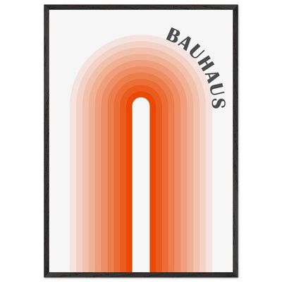 Bauhaus-Style Gradient Arch - Vibrantwalls