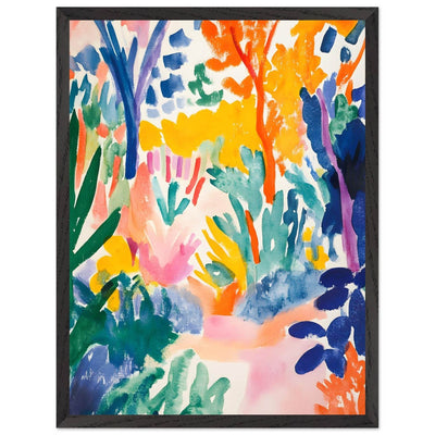 Vibrant Abstract Garden - Vibrantwalls