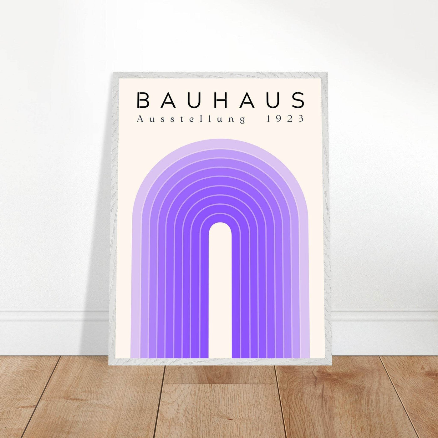 Bauhaus Ausstellung 1923 Violet - Vibrantwalls