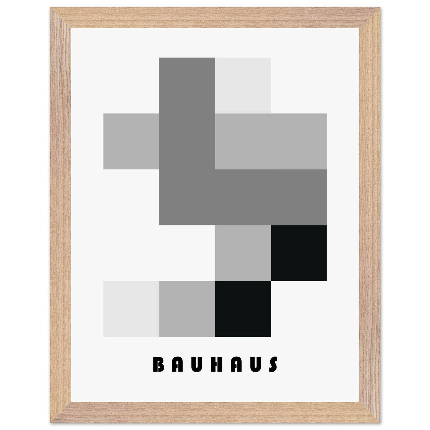 Bauhaus-Style Abstract Geometric - Vibrantwalls