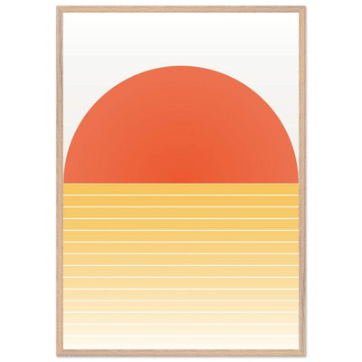 Bauhaus Sunset 1923 - Vibrantwalls