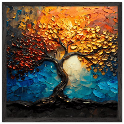 The Tree of Life Premium Wooden - Vibrantwalls