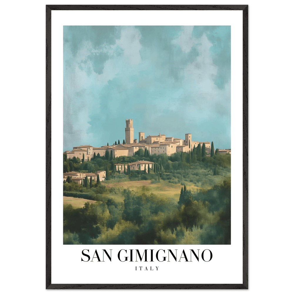San Gimignano Italy Wall Art - Vibrantwalls