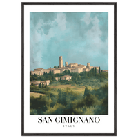 San Gimignano Italy Wall Art - Vibrantwalls