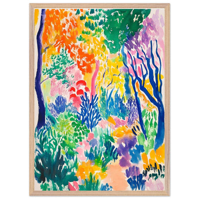 Vibrant Matisse Abstract Garden Joy - Vibrantwalls
