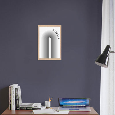 Bauhaus-Style Gradient Arch - Vibrantwalls