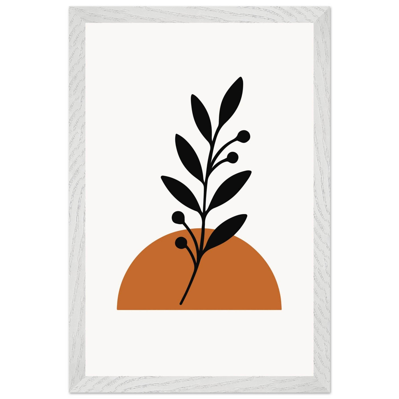 Minimalist Botanical Sunset - Vibrantwalls