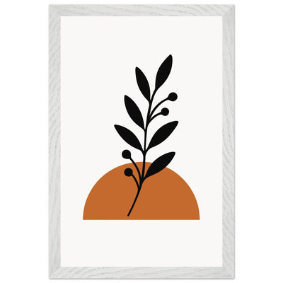 Minimalist Botanical Sunset - Vibrantwalls