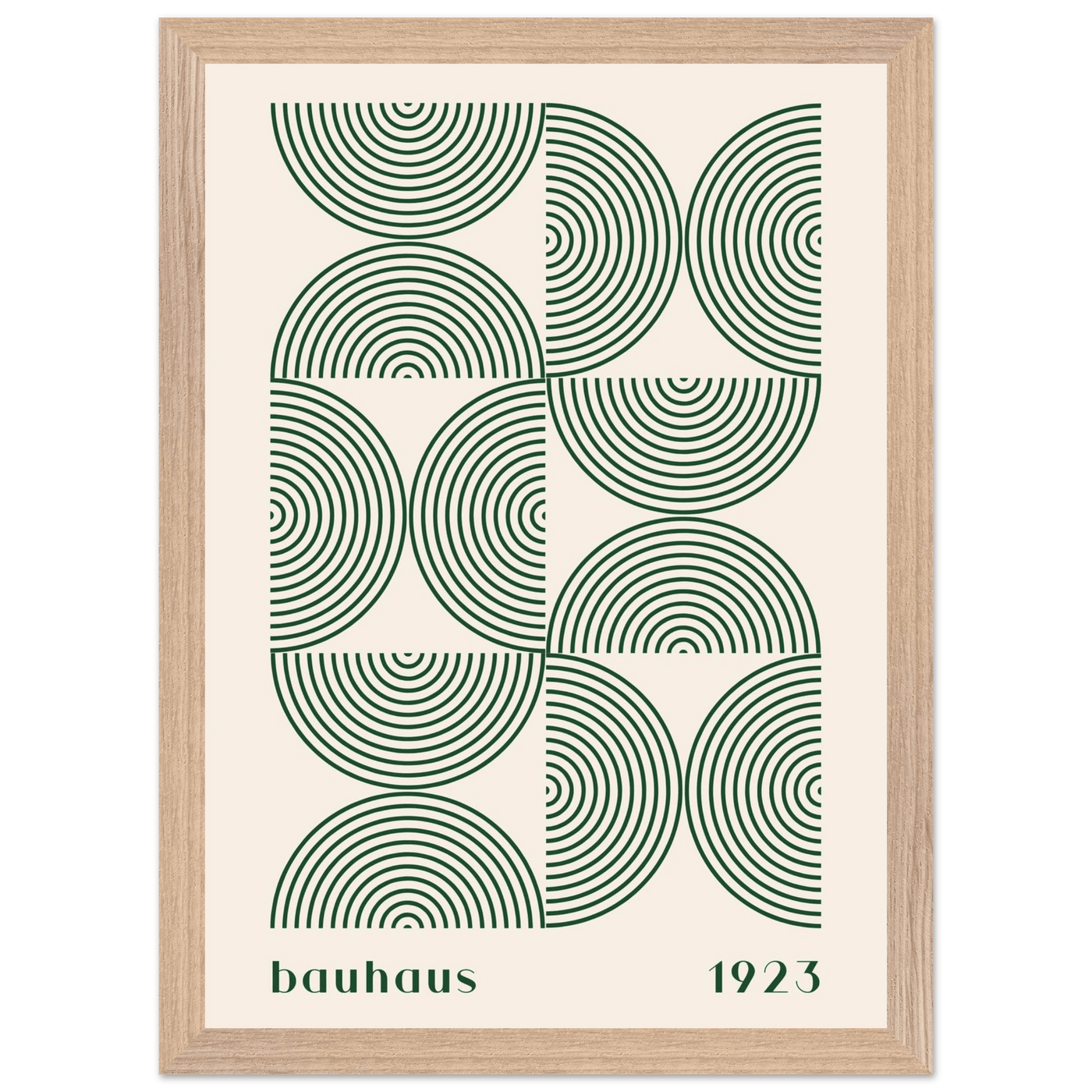 Bauhaus 1923 Geometric - Vibrantwalls