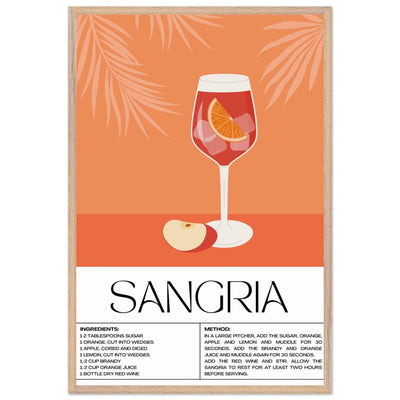 Sangria Cocktail Recipe - Vibrantwalls