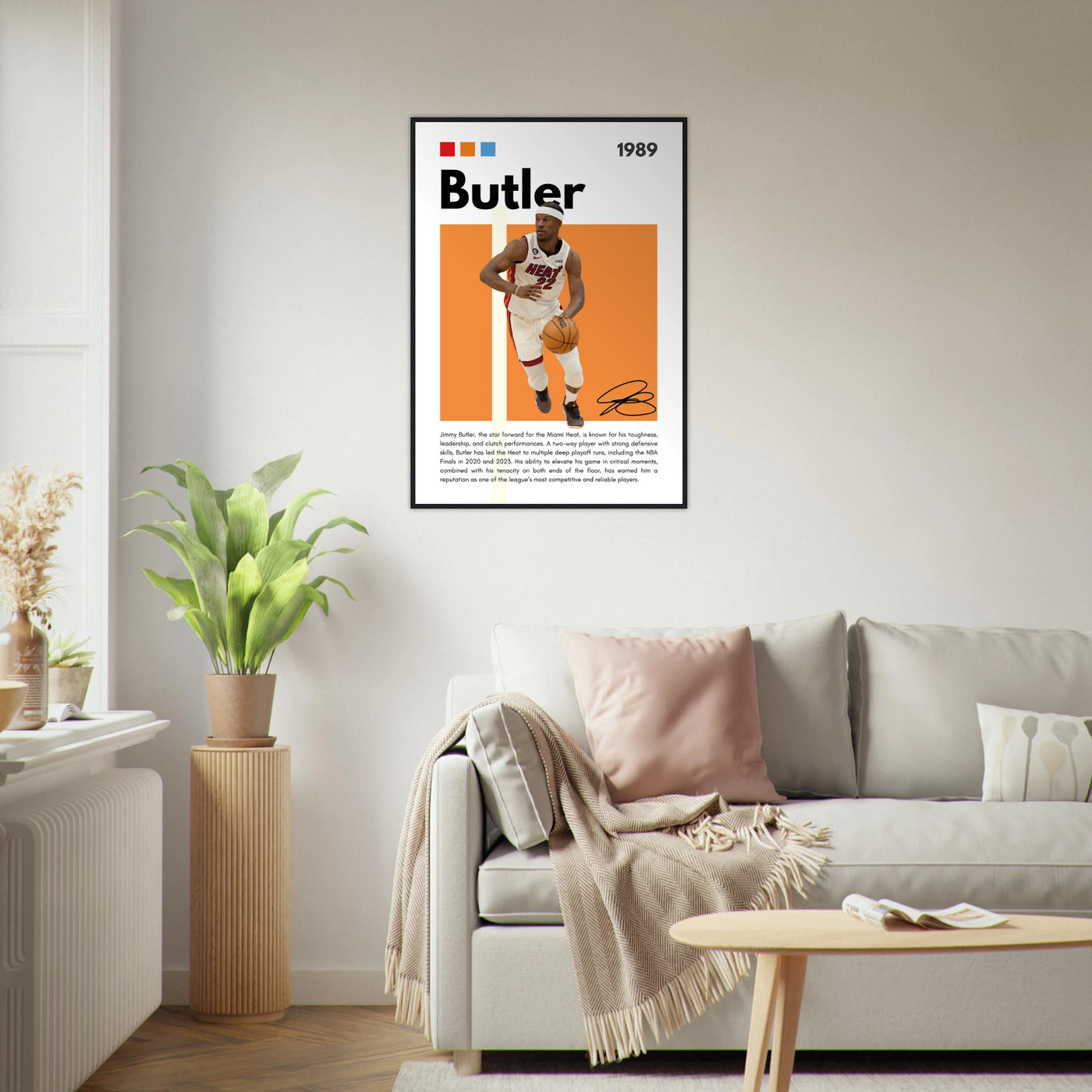 Jimmy Butler Heat Culture Miami Framed Poster Vibrantwalls