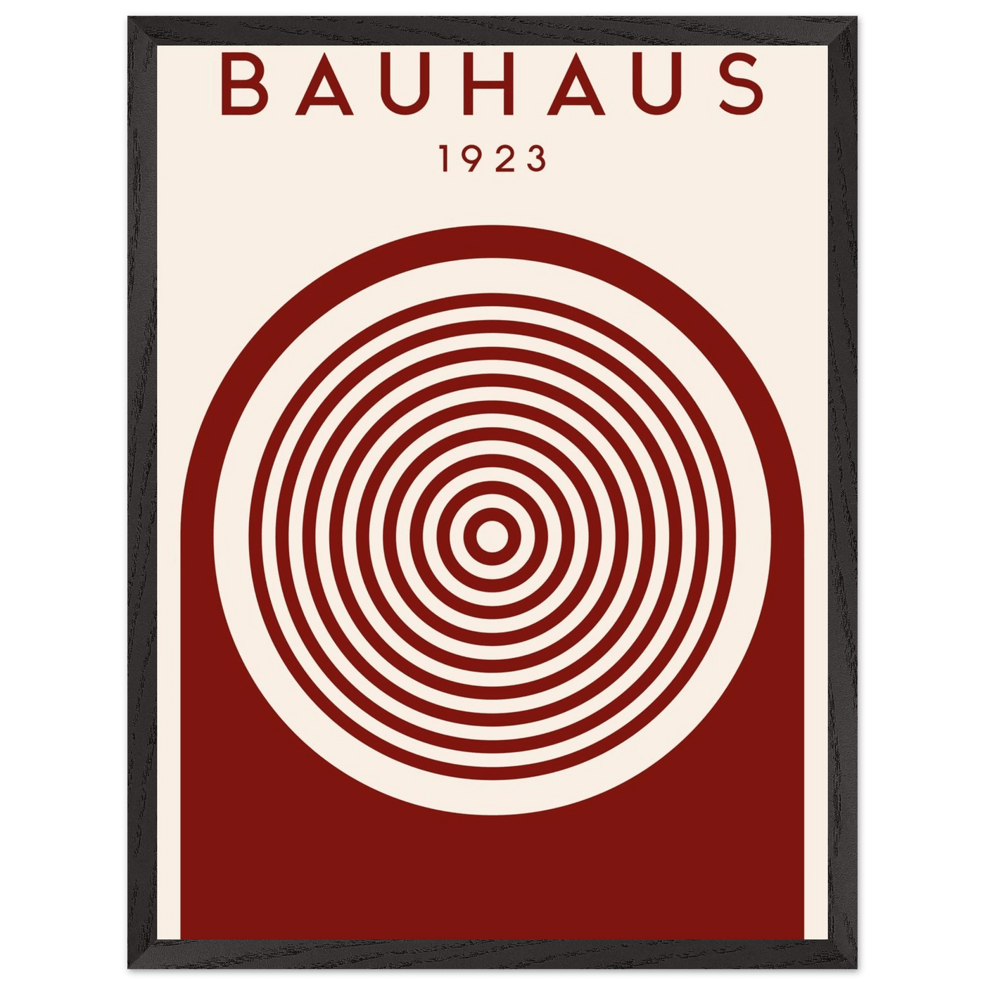 Bauhaus Ausstellung 1923 Concentric Circle - Vibrantwalls