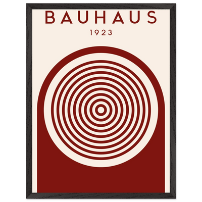 Bauhaus Ausstellung 1923 Concentric Circle - Vibrantwalls
