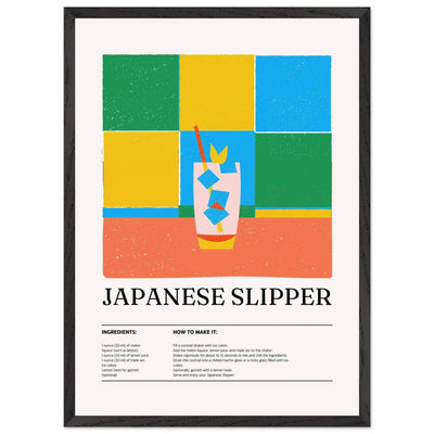 Japanese Slipper Cocktail Recipe - Vibrantwalls