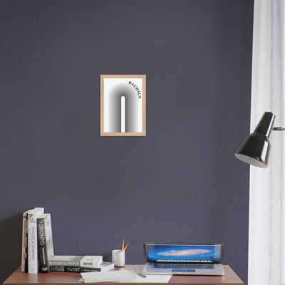 Bauhaus-Style Gradient Arch - Vibrantwalls