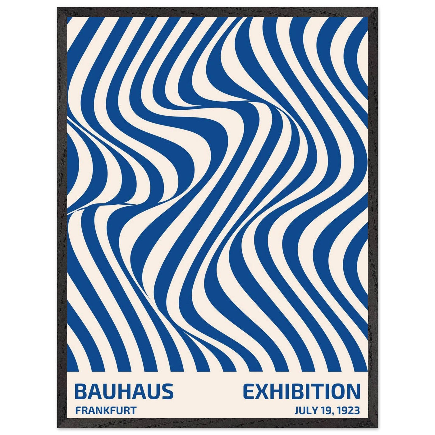 Bauhaus Ausstellung 1923 Op Art Wavy - Vibrantwalls
