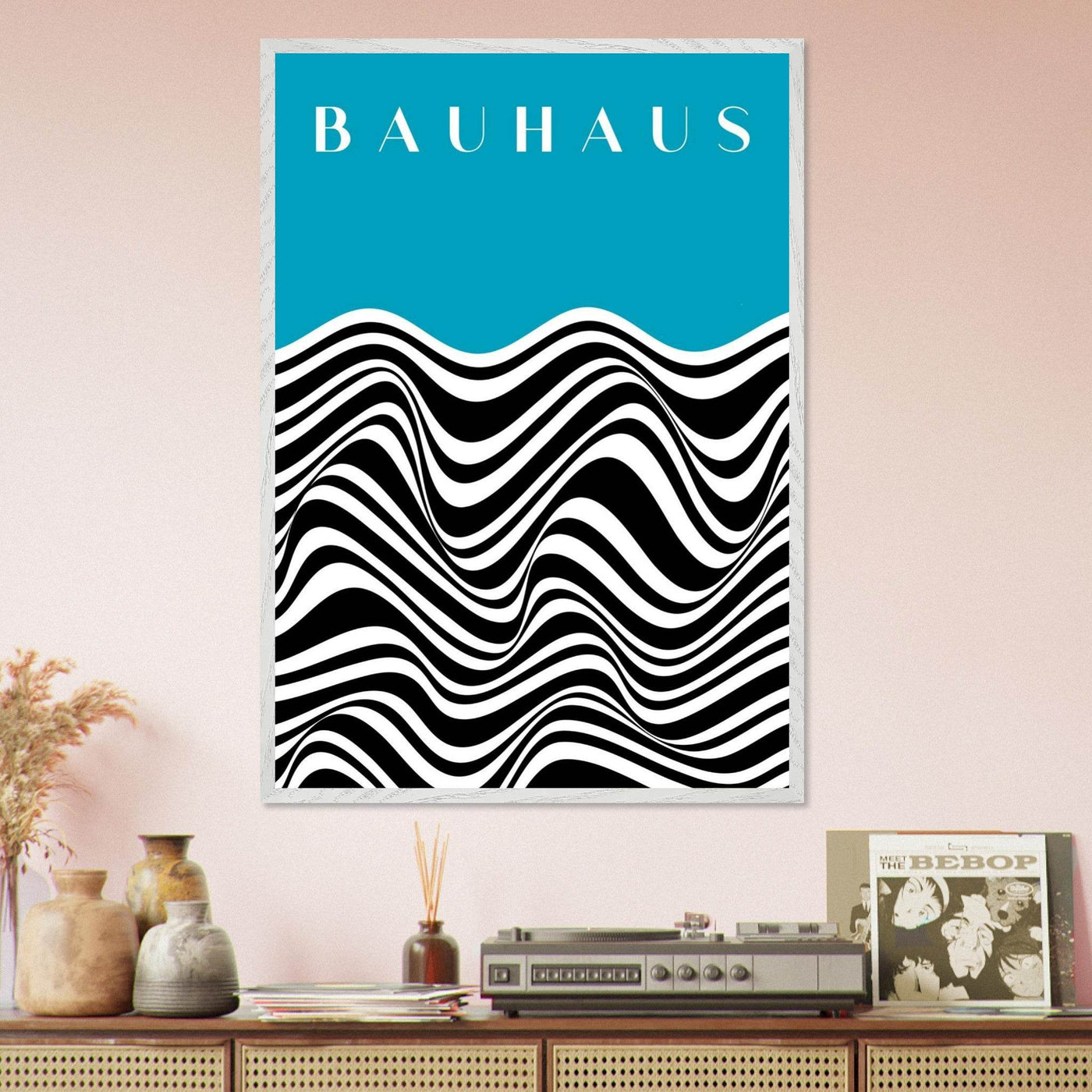 Bauhaus Optical Illusion - Vibrantwalls