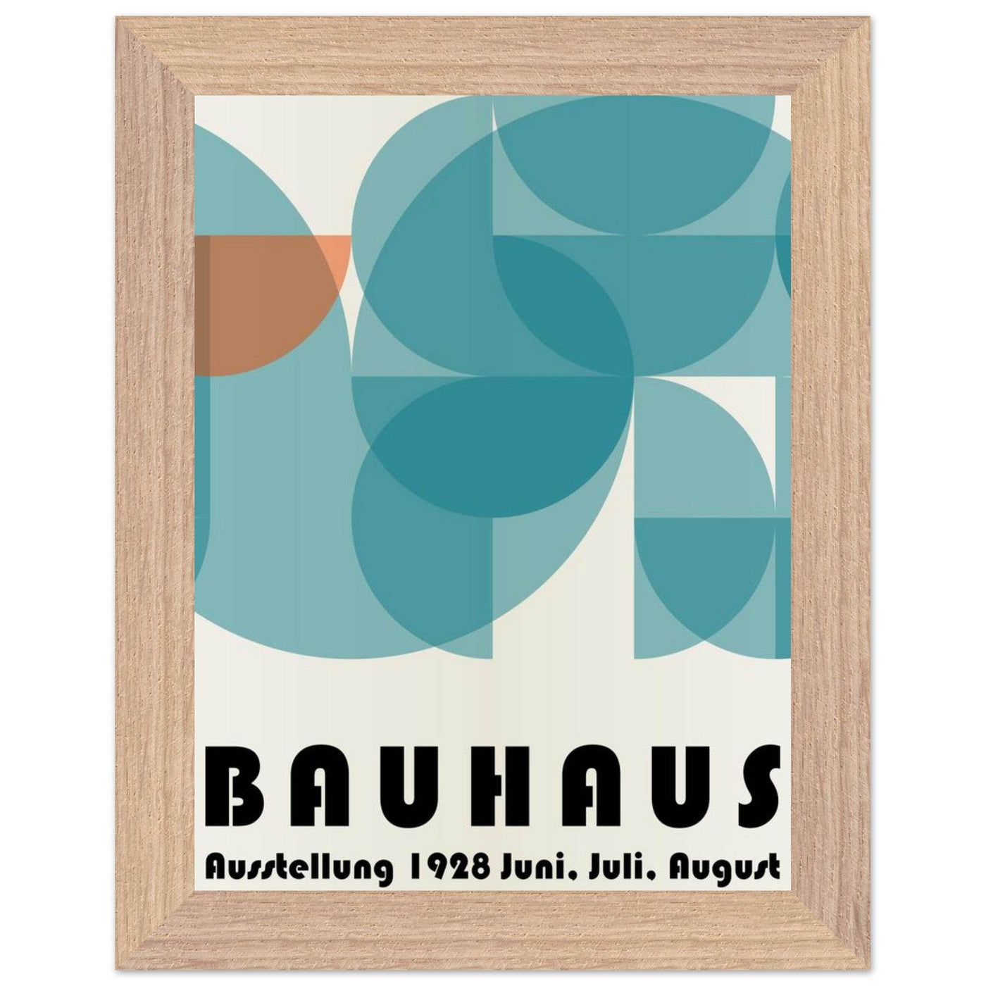 Bauhaus-Style The Blue Tunnel - Vibrantwalls