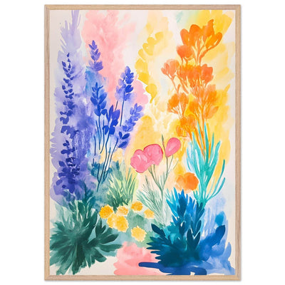 Abstract Floral Garden Matisse - Vibrantwalls