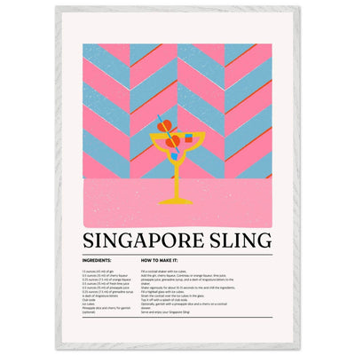Singapore Sling Cocktail Recipe - Vibrantwalls
