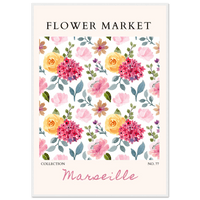Marseille Flower Market Wall Art - Vibrantwalls