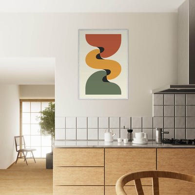 Desert Landscape Abstract - Vibrantwalls