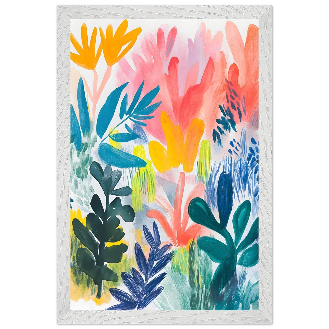 Abstract Floral Henri Matisse Botanical - Vibrantwalls