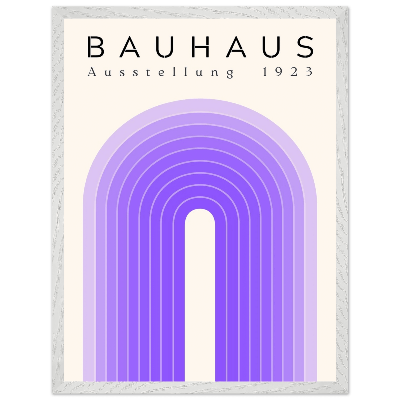 Bauhaus Ausstellung 1923 Violet - Vibrantwalls