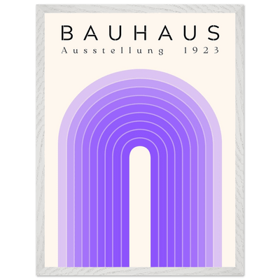 Bauhaus Ausstellung 1923 Violet - Vibrantwalls